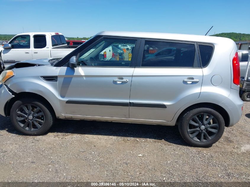 2012 Kia Soul + VIN: KNDJT2A67C7470175 Lot: 39386145