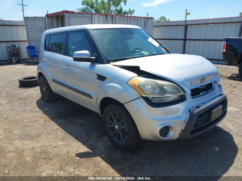 2012 Kia Soul + VIN: KNDJT2A67C7470175 Lot: 39386145