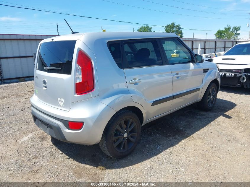 2012 Kia Soul + VIN: KNDJT2A67C7470175 Lot: 39386145