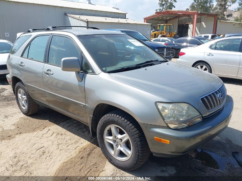 2002 Lexus Rx 300 VIN: JTJHF10UX20290046 Lot: 39386146