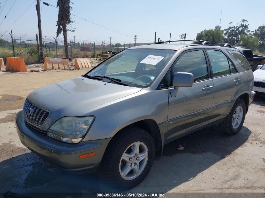 2002 Lexus Rx 300 VIN: JTJHF10UX20290046 Lot: 39386146