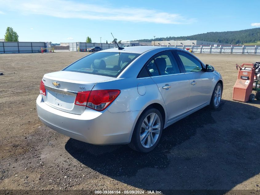 2011 Chevrolet Cruze Ltz VIN: 1G1PH5S95B7121531 Lot: 39386154