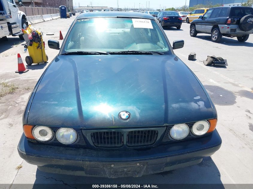 1995 BMW 525 I Automatic VIN: WBAHD6324SGK80262 Lot: 39386158