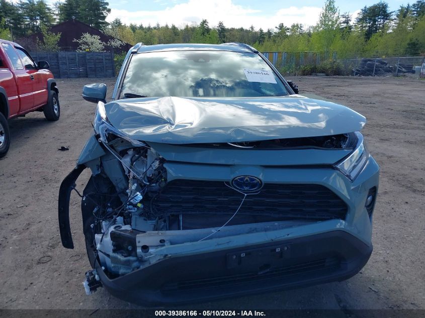 2021 Toyota Rav4 Xle Hybrid VIN: 4T3RWRFV1MU028307 Lot: 39386166