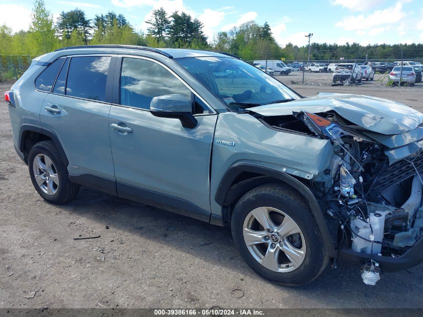 2021 Toyota Rav4 Xle Hybrid VIN: 4T3RWRFV1MU028307 Lot: 39386166