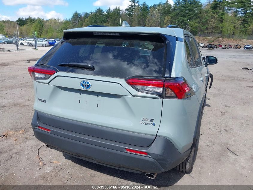 2021 Toyota Rav4 Xle Hybrid VIN: 4T3RWRFV1MU028307 Lot: 39386166