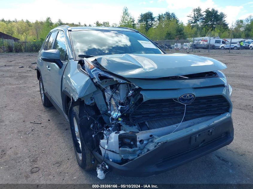 2021 Toyota Rav4 Xle Hybrid VIN: 4T3RWRFV1MU028307 Lot: 39386166