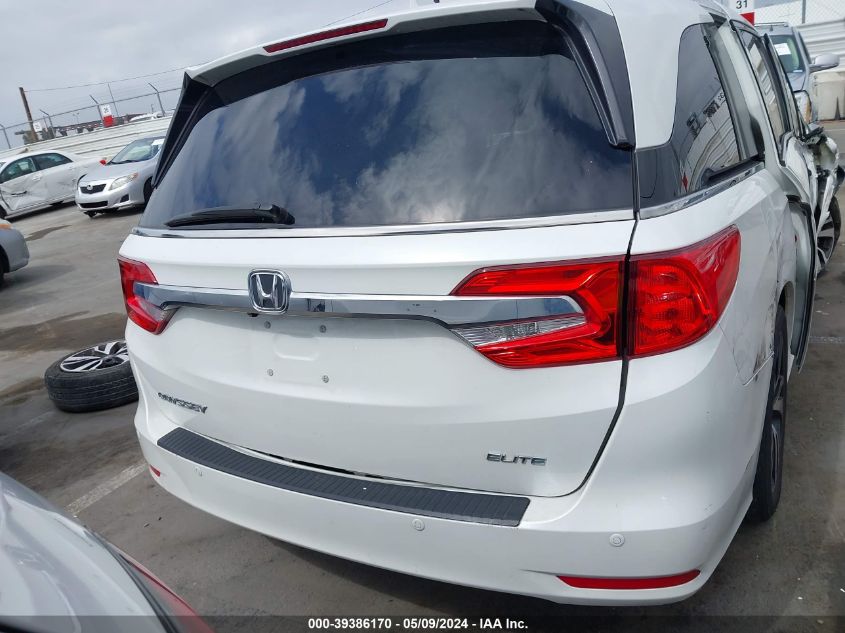 2020 Honda Odyssey Elite VIN: 5FNRL6H97LB053305 Lot: 39386170