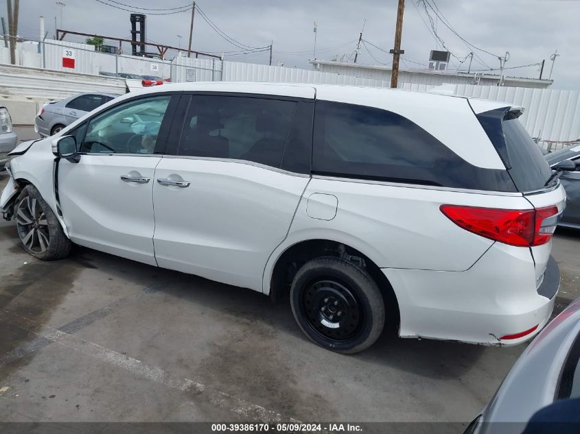 2020 Honda Odyssey Elite VIN: 5FNRL6H97LB053305 Lot: 39386170