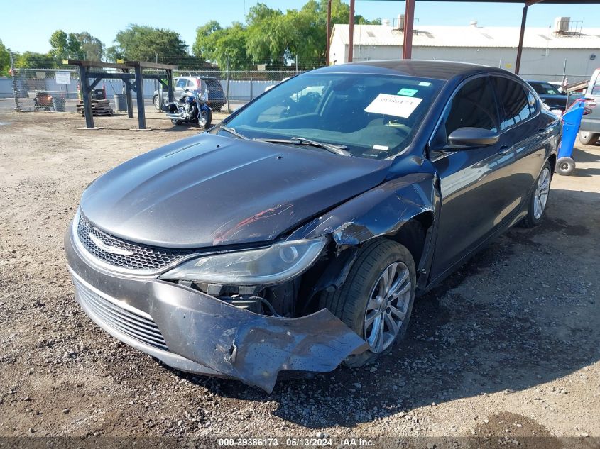 2015 Chrysler 200 Limited VIN: 1C3CCCAB3FN676321 Lot: 39386173