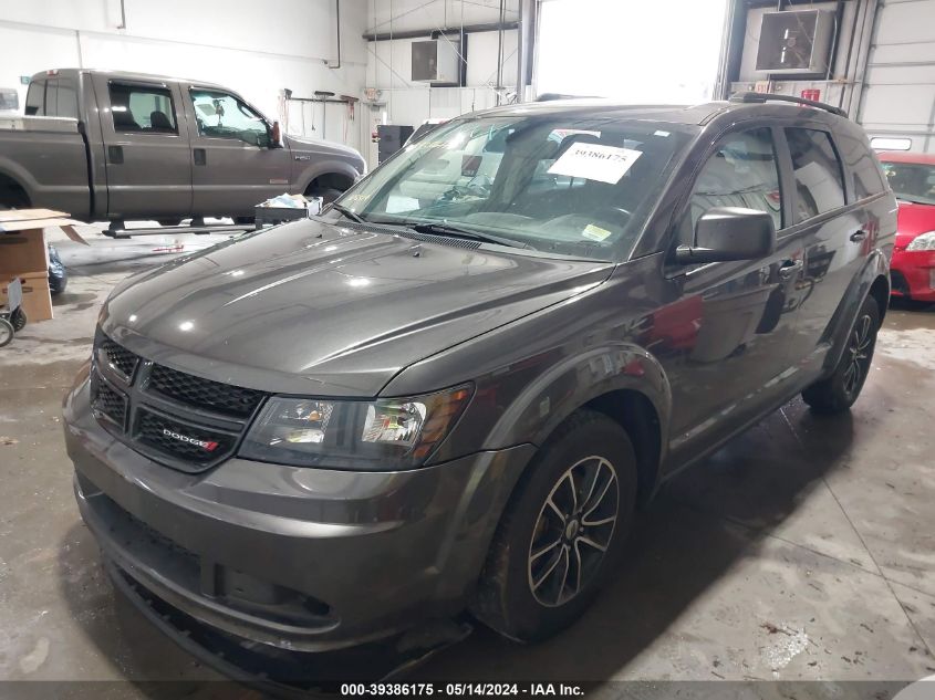 2018 Dodge Journey Se VIN: 3C4PDCAB4JT497384 Lot: 39386175