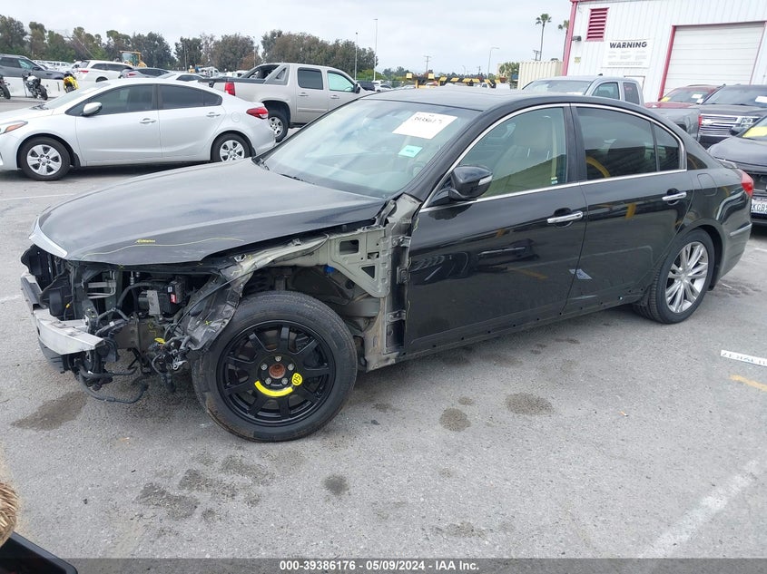 2013 Hyundai Genesis 3.8 VIN: KMHGC4DD9DU251071 Lot: 39386176