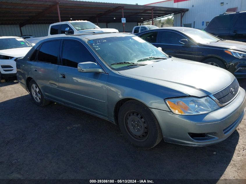 2000 Toyota Avalon Xl VIN: 4T1BF28B1YU029967 Lot: 39386180