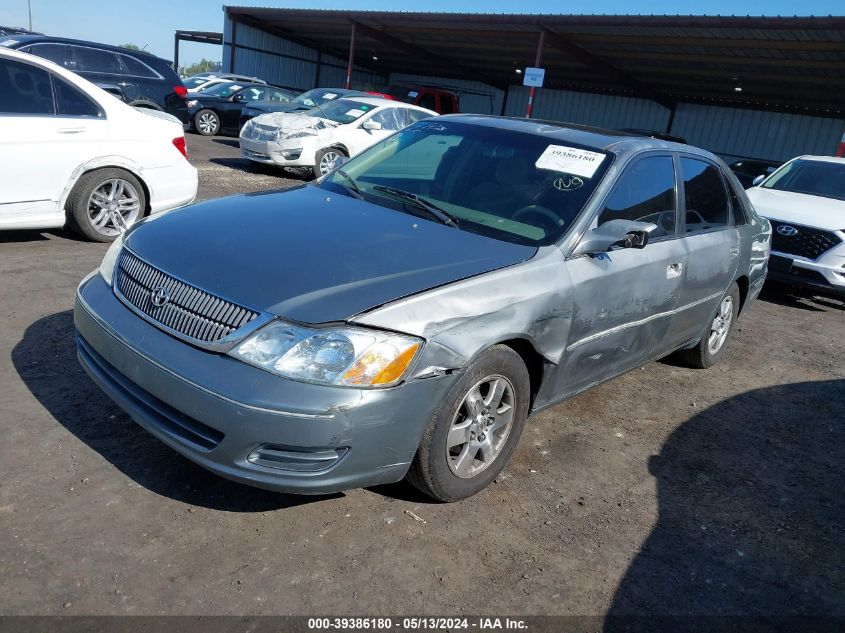 2000 Toyota Avalon Xl VIN: 4T1BF28B1YU029967 Lot: 39386180