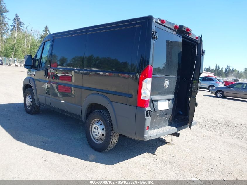 2017 Ram Promaster 1500 Low Roof 118 Wb VIN: 3C6TRVNG0HE523356 Lot: 39386182