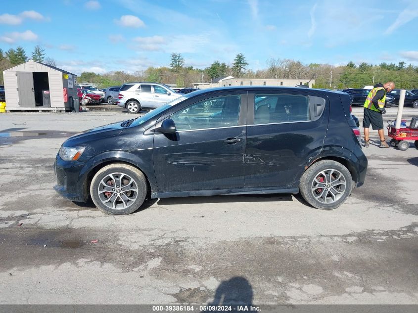 2017 Chevrolet Sonic Lt Auto VIN: 1G1JD6SH8H4152667 Lot: 39386184