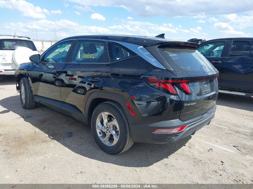 VIN 5NMJA3AE2NH004796 2022 HYUNDAI TUCSON SE