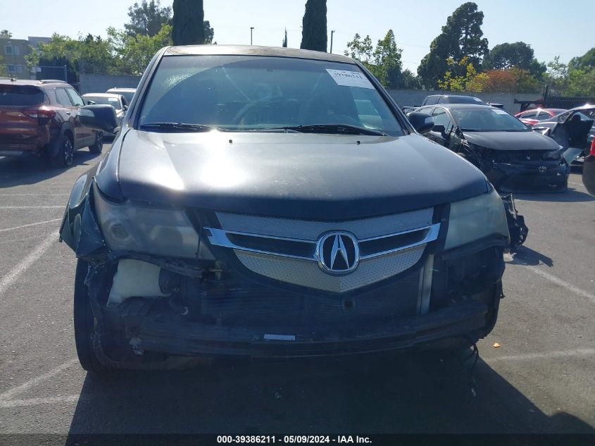 2007 Acura Mdx VIN: 2HNYD28207H530929 Lot: 39386211