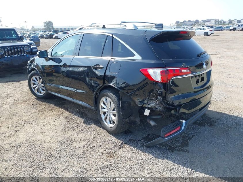 2016 Acura Rdx Technology Acurawatch Plus Packages/Technology Package VIN: 5J8TB3H57GL000645 Lot: 39386212