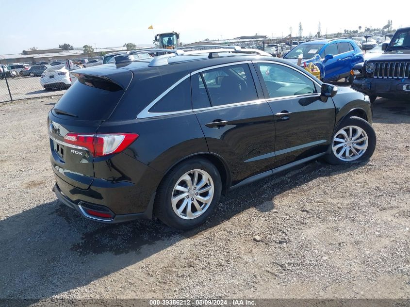 2016 Acura Rdx Technology Acurawatch Plus Packages/Technology Package VIN: 5J8TB3H57GL000645 Lot: 39386212