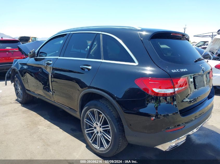 2016 Mercedes-Benz Glc 300 VIN: WDC0G4JB4GF092301 Lot: 39386216