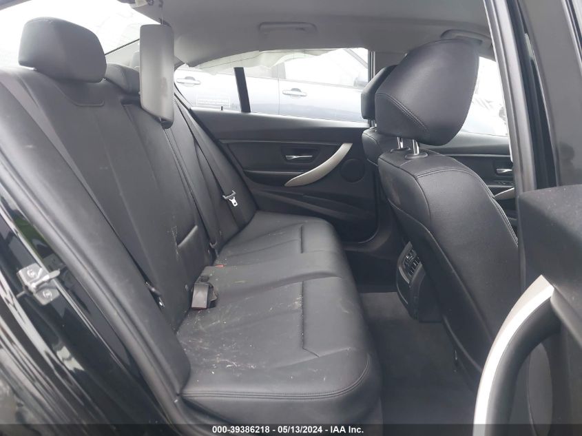 2014 BMW 320I VIN: WBA3B1C5XEK133636 Lot: 39386218