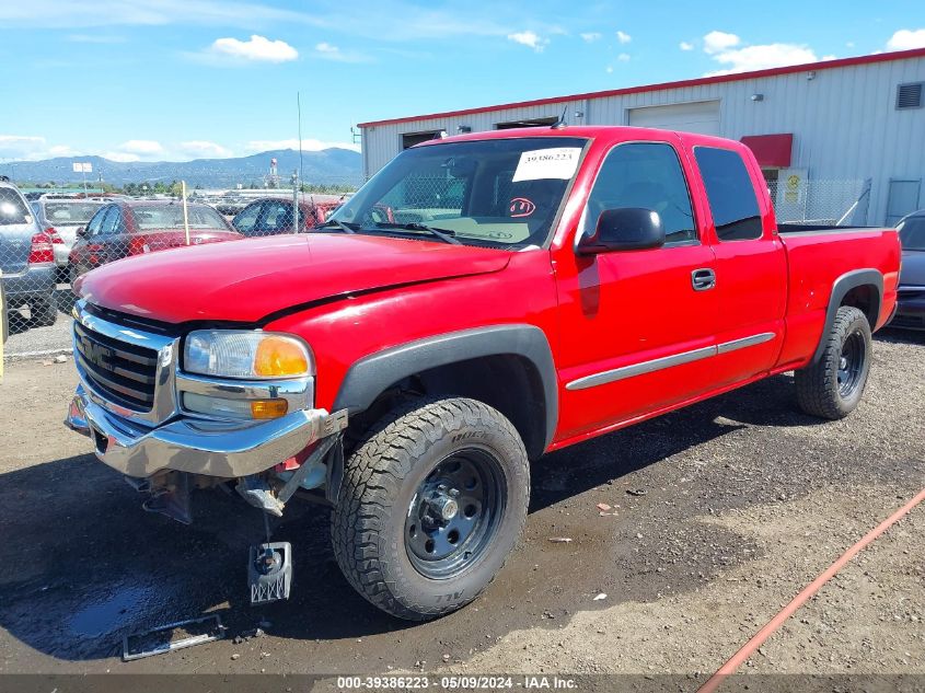 2005 GMC Sierra 1500 Slt VIN: 1GTEK19B95E294552 Lot: 39386223