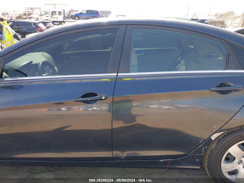 2012 Hyundai Sonata Gls VIN: 5NPEB4AC7CH311416 Lot: 39386224