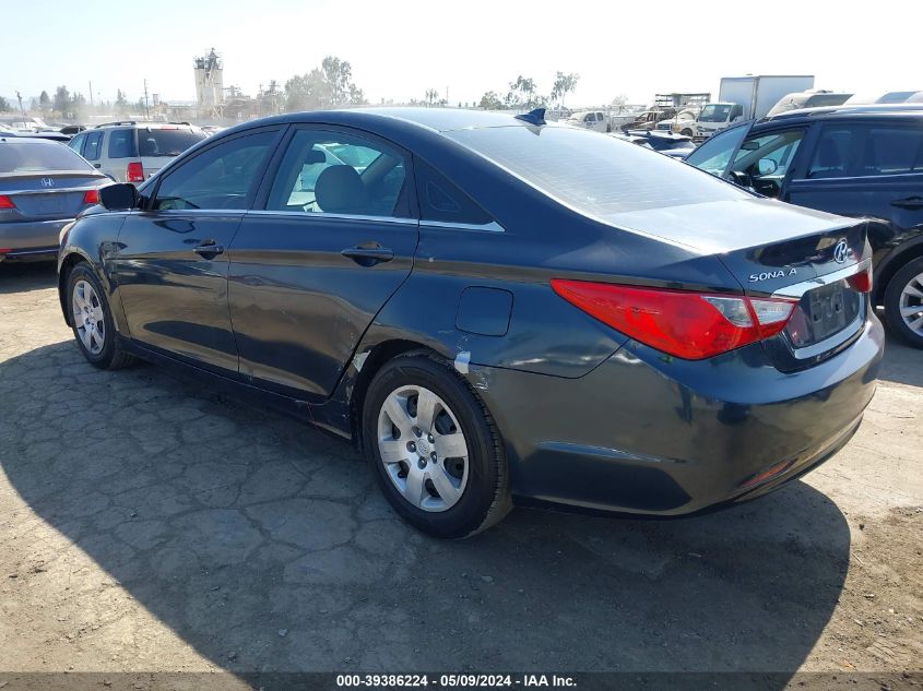 2012 Hyundai Sonata Gls VIN: 5NPEB4AC7CH311416 Lot: 39386224