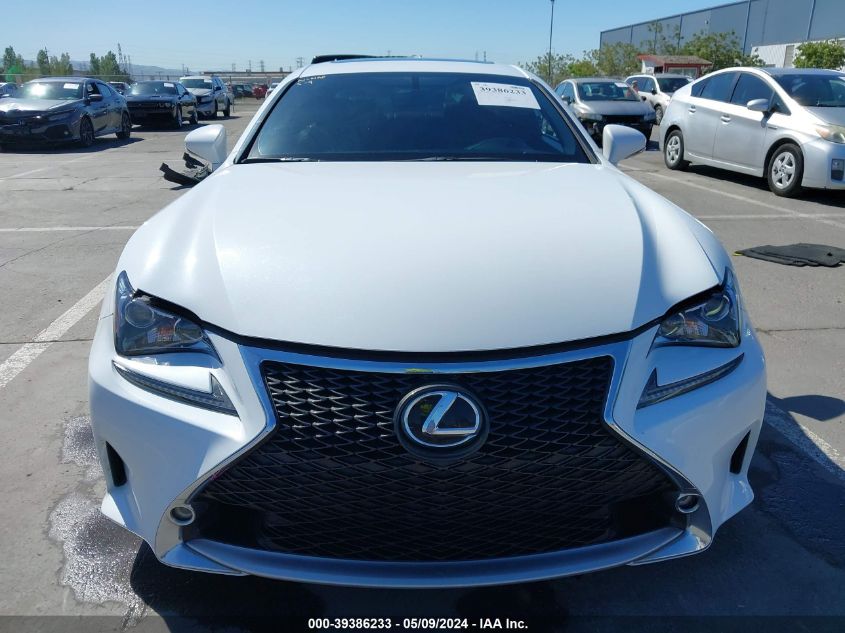 2015 Lexus Rc 350 VIN: JTHHE5BC2F5009513 Lot: 39386233