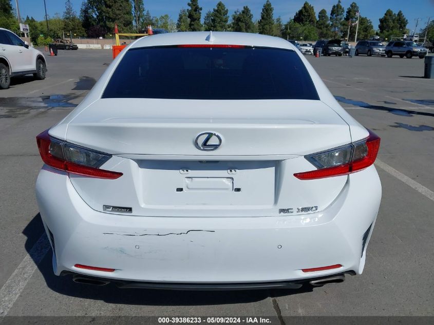 2015 Lexus Rc 350 VIN: JTHHE5BC2F5009513 Lot: 39386233