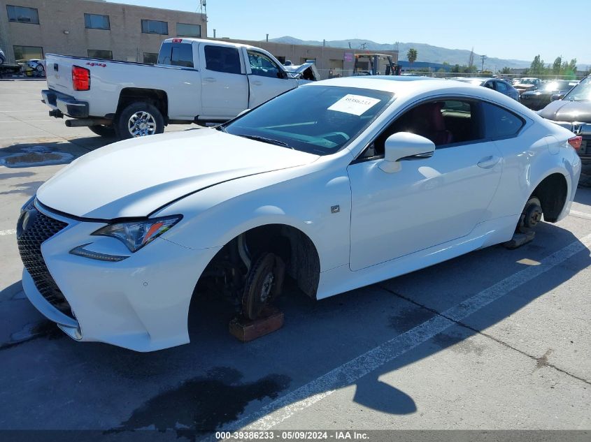 2015 Lexus Rc 350 VIN: JTHHE5BC2F5009513 Lot: 39386233