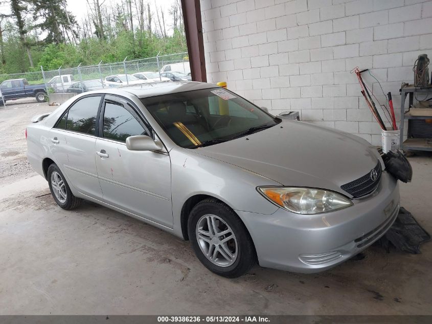 2003 Toyota Camry Le VIN: 4T1BE30K23U767354 Lot: 39386236