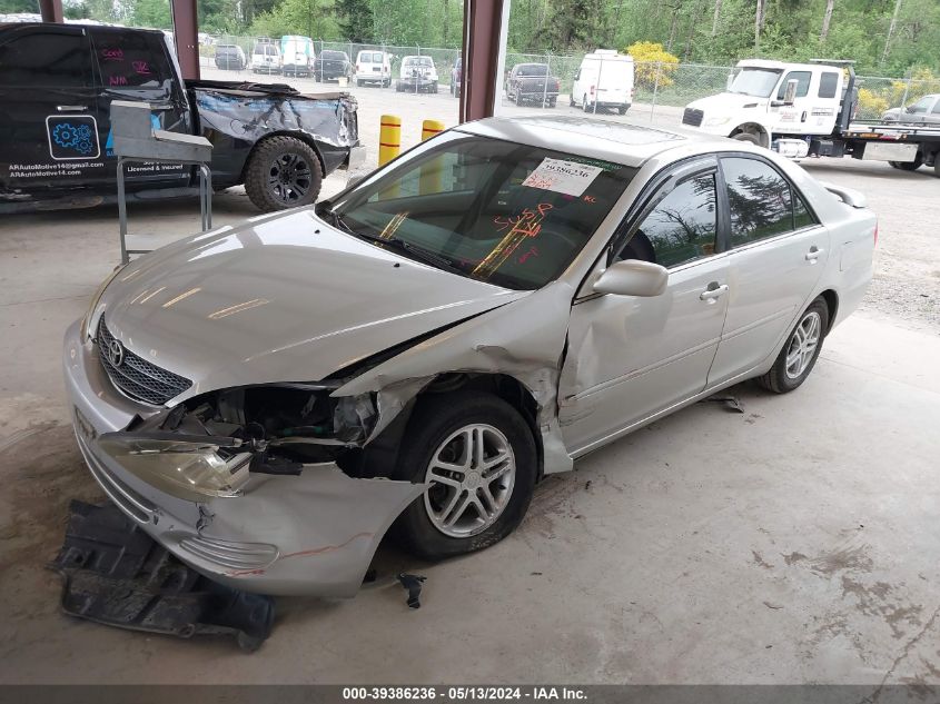 2003 Toyota Camry Le VIN: 4T1BE30K23U767354 Lot: 39386236