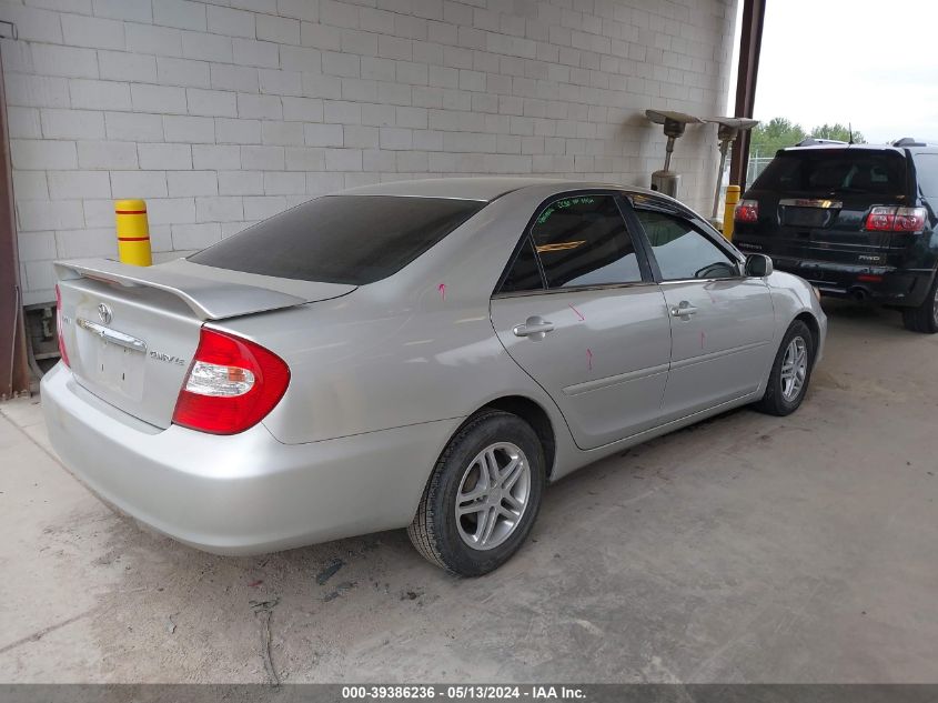 2003 Toyota Camry Le VIN: 4T1BE30K23U767354 Lot: 39386236