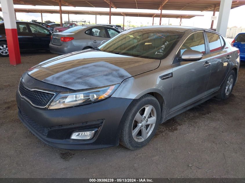 2015 Kia Optima Lx VIN: 5XXGM4A78FG457118 Lot: 39386239