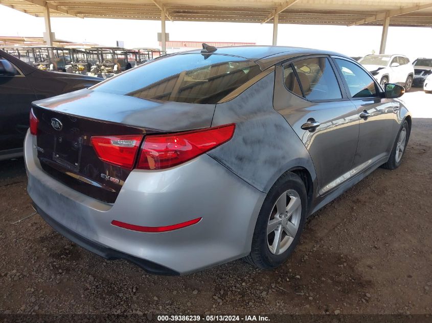 2015 Kia Optima Lx VIN: 5XXGM4A78FG457118 Lot: 39386239