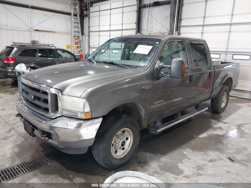 2004 Ford F-250 Lariat/Xl/Xlt VIN: 1FTNW21P04EC72374 Lot: 39386240