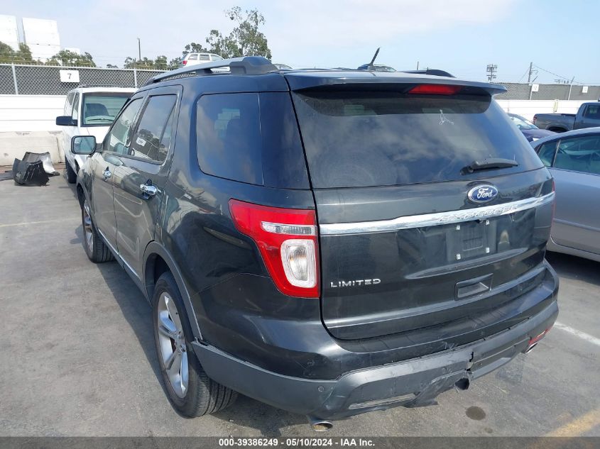 2015 Ford Explorer Limited VIN: 1FM5K7F87FGB83026 Lot: 39386249