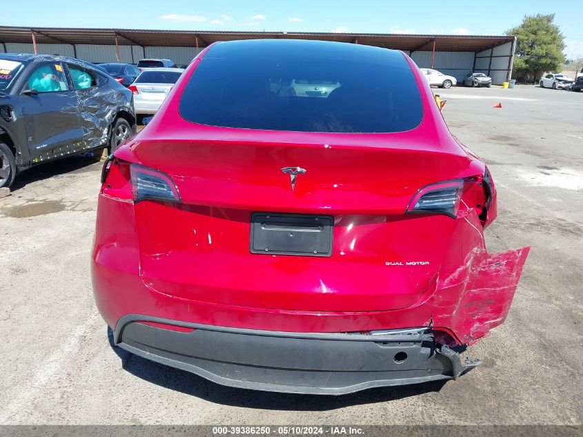 2023 TESLA MODEL Y AWD/LONG RANGE DUAL MOTOR ALL-WHEEL DRIVE - 7SAYGDEE9PF911338