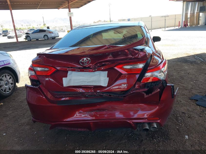 2018 Toyota Camry Se VIN: 4T1B11HK2JU515220 Lot: 39386265