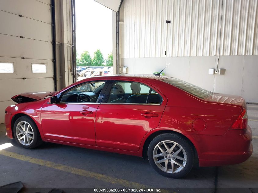 2011 Ford Fusion Sel VIN: 3FAHP0JA8BR251668 Lot: 39386266