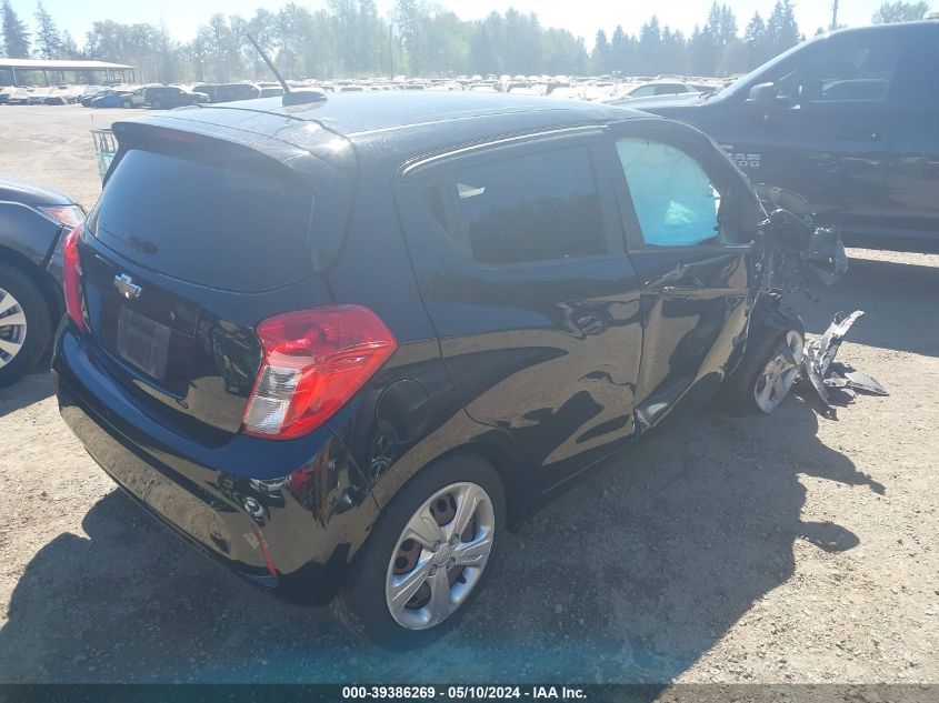 2019 Chevrolet Spark Ls Manual VIN: KL8CA6SA4KC701976 Lot: 39386269