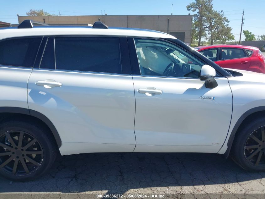 2020 Toyota Highlander Hybrid Limited VIN: 5TDDBRCH1LS002276 Lot: 39386272