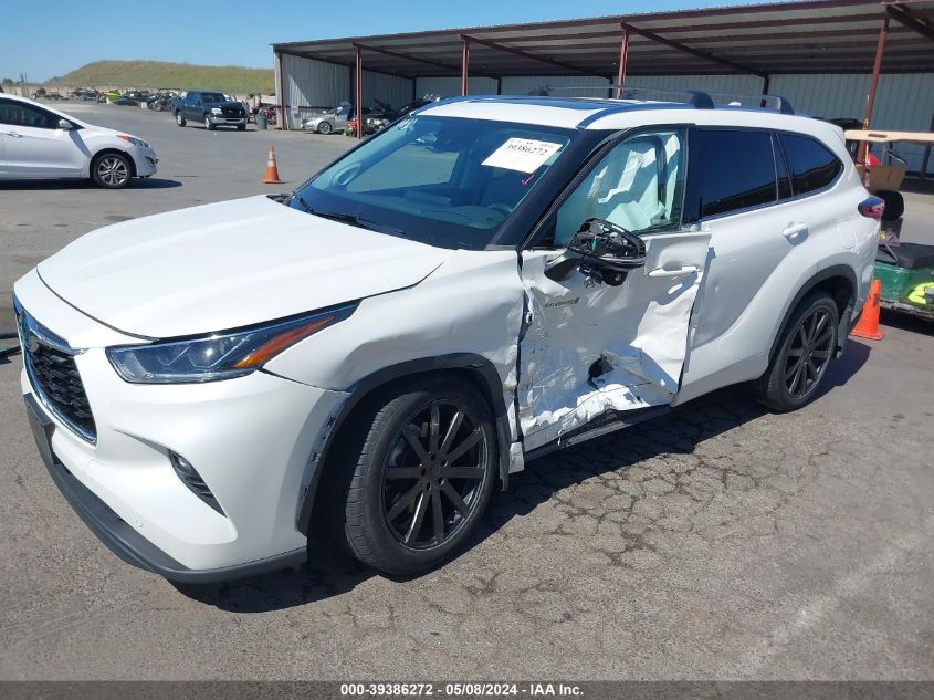 2020 Toyota Highlander Hybrid Limited VIN: 5TDDBRCH1LS002276 Lot: 39386272