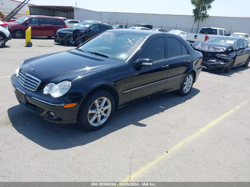 2007 Mercedes-Benz C 350 Luxury/Sport VIN: WDBRF56HX7F875446 Lot: 39386284