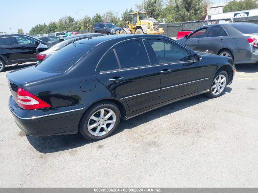 2007 Mercedes-Benz C 350 Luxury/Sport VIN: WDBRF56HX7F875446 Lot: 39386284