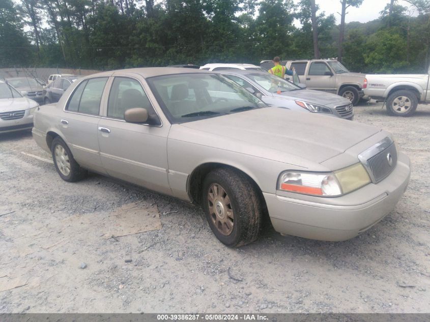 2005 Mercury Grand Marquis Ls/Lse VIN: 2MEFM75W55X614649 Lot: 39386287