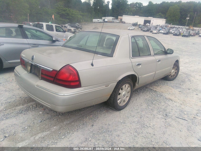 2005 Mercury Grand Marquis Ls/Lse VIN: 2MEFM75W55X614649 Lot: 39386287