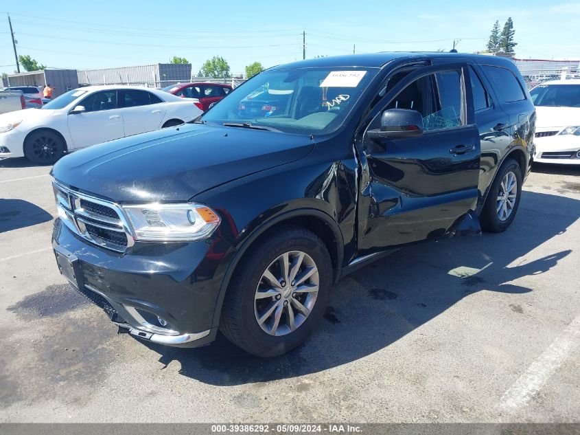 2017 Dodge Durango Sxt Rwd VIN: 1C4RDHAG4HC878529 Lot: 39386292